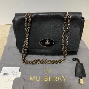Mulberry Medium Lily Black Leather bag